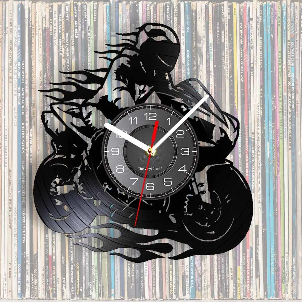 Horloge murale Moto
