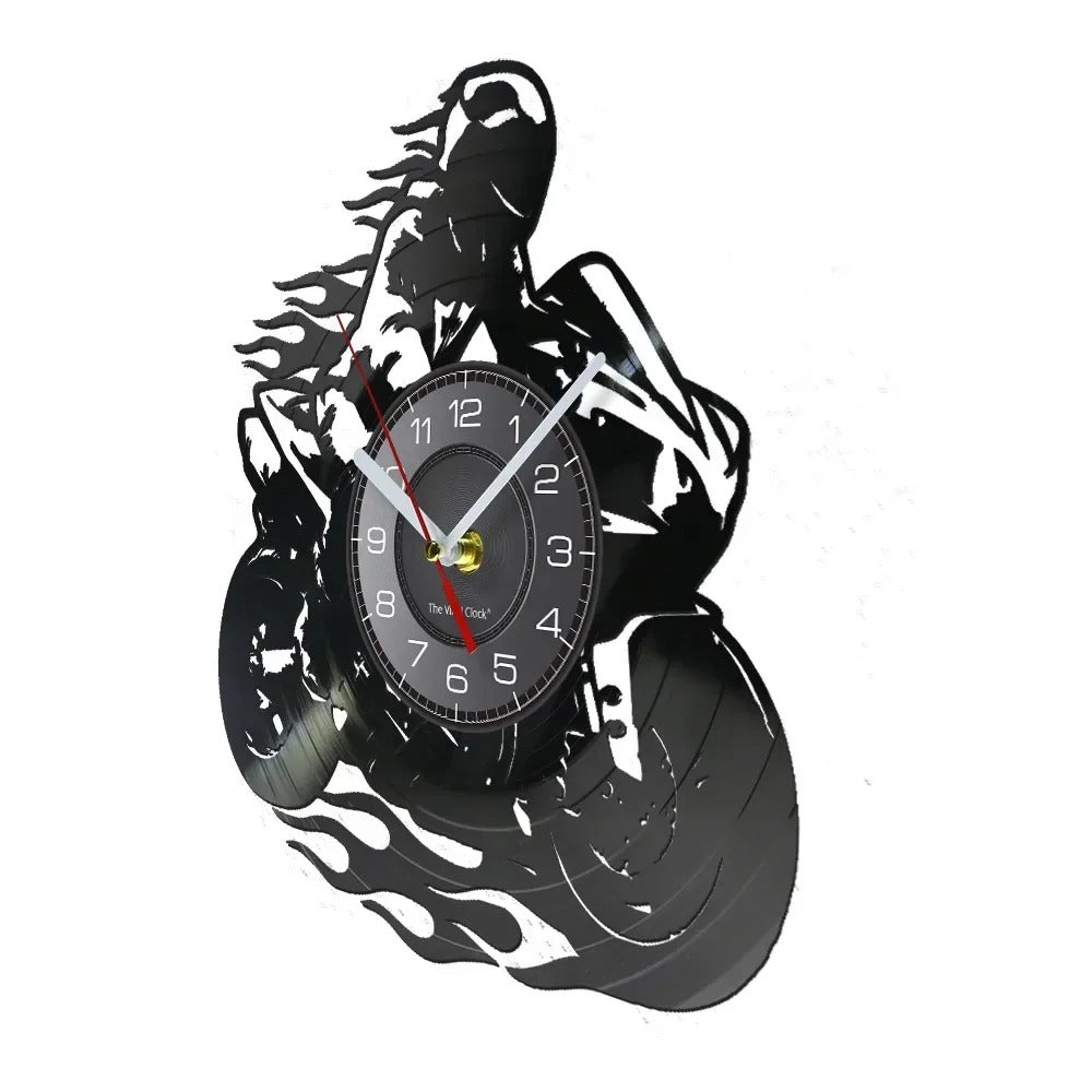 Horloge murale Moto