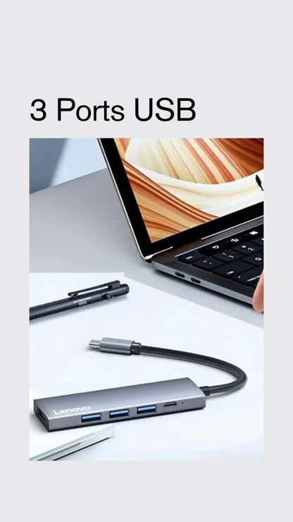 Hub Usb-C Lenovo 5-EN-1