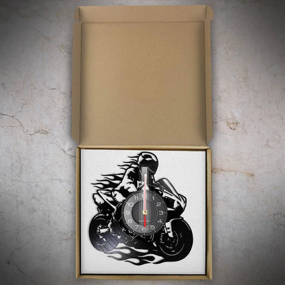 Horloge murale Moto