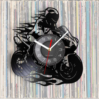 Horloge murale Moto