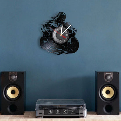 Horloge murale Moto